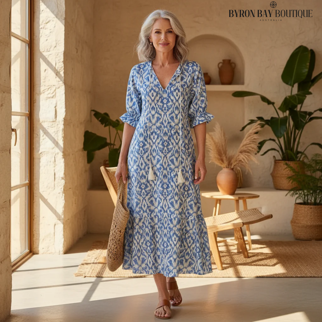 Michaela - Boho Tummy Coverage Dress – Joseph & Violet