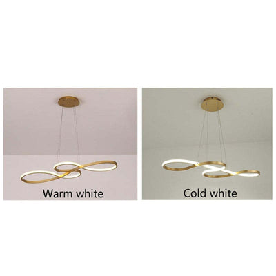 Musical notes design LED pendant light