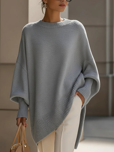 Aster | Oversized Poncho Sweater