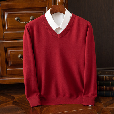Evander - Cashmere V-Neck Jumper