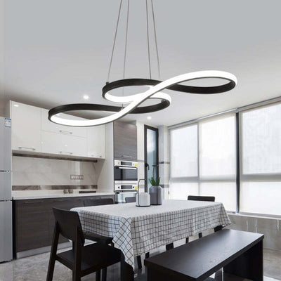 Musical notes design LED pendant light
