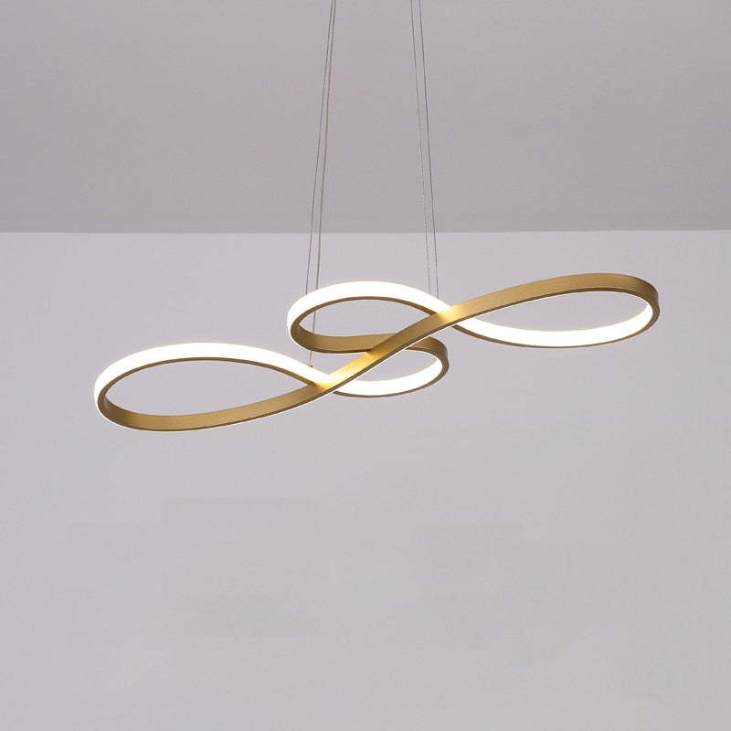 Musical notes design LED pendant light