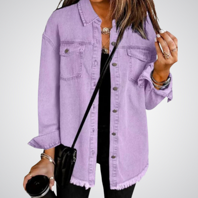 Mathilde™ – Classic Denim Jacket for Everyday Wear