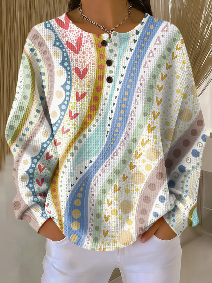 Luna™ – Colorful Stripe Sweater