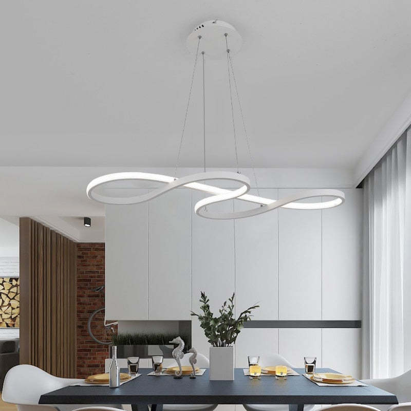 Musical notes design LED pendant light