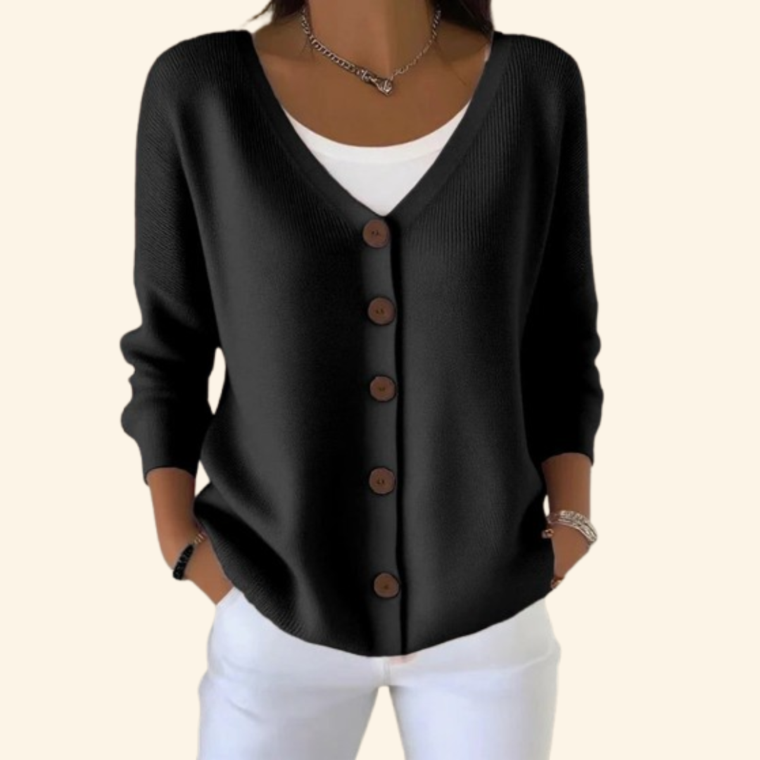 Lisa™ - Sweater with Buttons