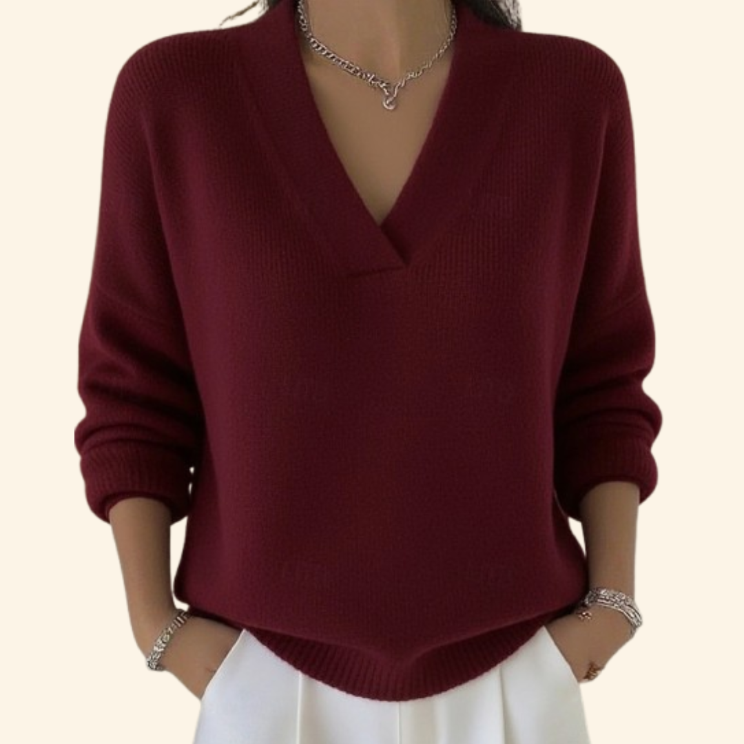 Nora™ - V-Neck Sweater