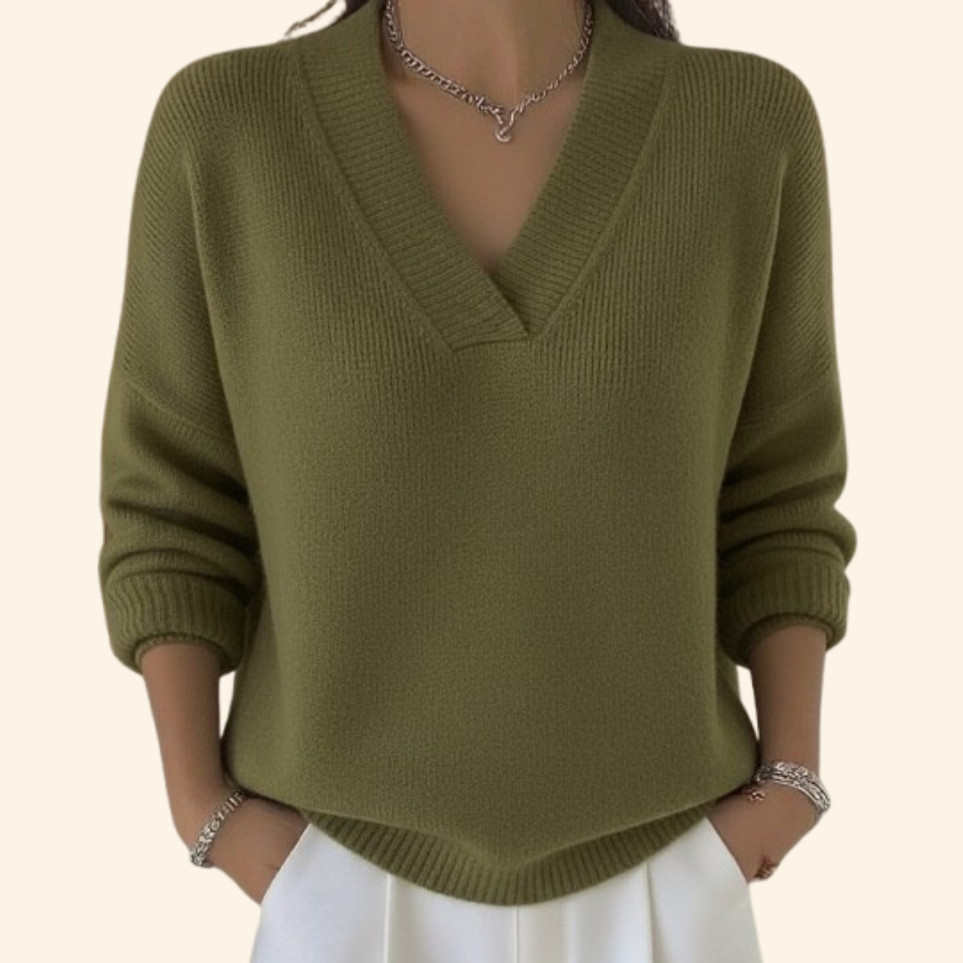 Nora™ - V-Neck Sweater
