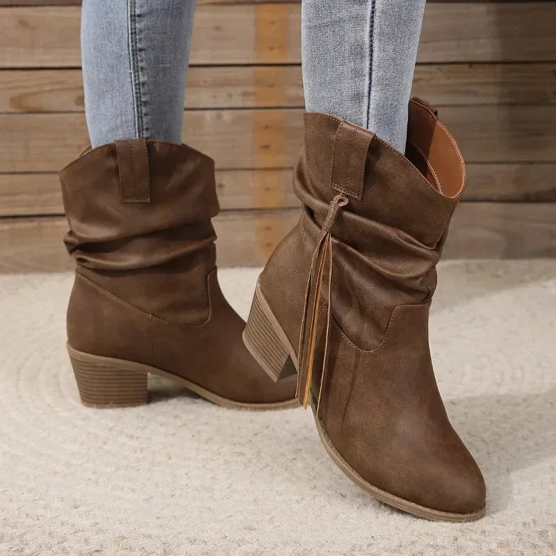Mila | Western Boots