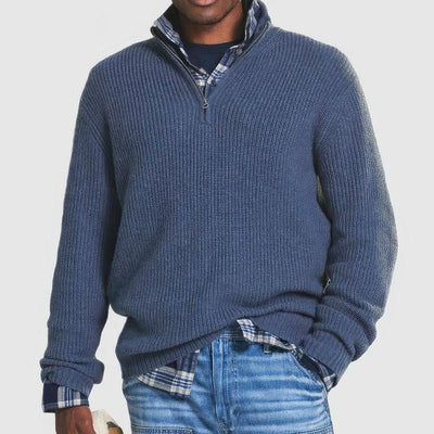 Arlen - Knitted Zip Sweater for Men