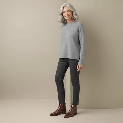 Camille | Luxury Ankle Boots with Low Heel